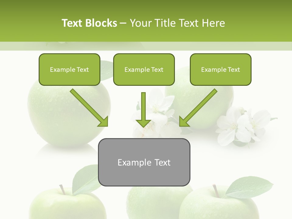 Food Breakfast Green PowerPoint Template