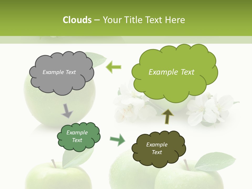 Food Breakfast Green PowerPoint Template