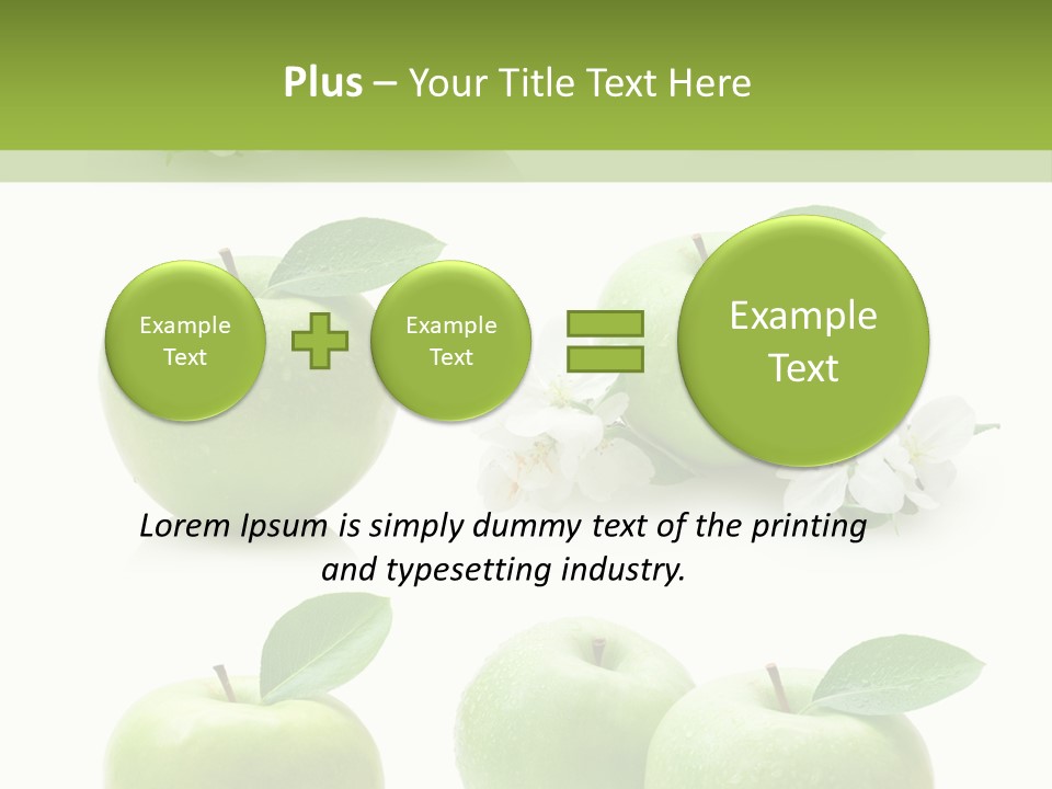 Food Breakfast Green PowerPoint Template
