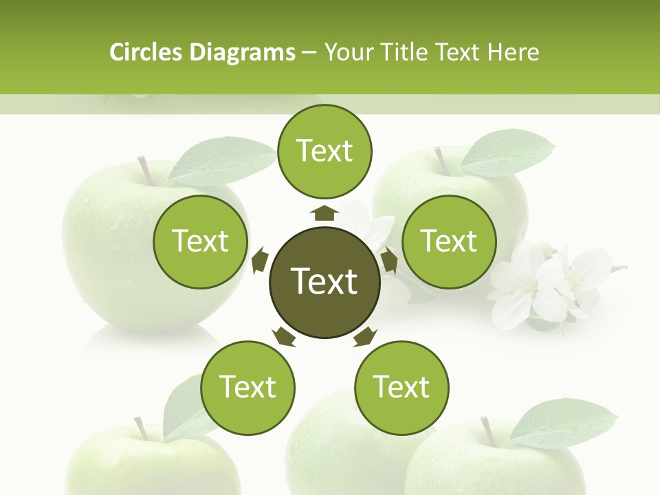 Food Breakfast Green PowerPoint Template