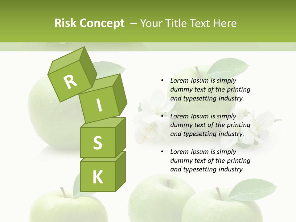 Food Breakfast Green PowerPoint Template