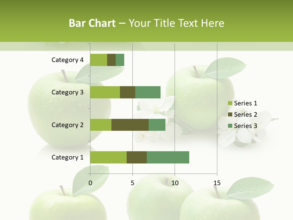 Food Breakfast Green PowerPoint Template