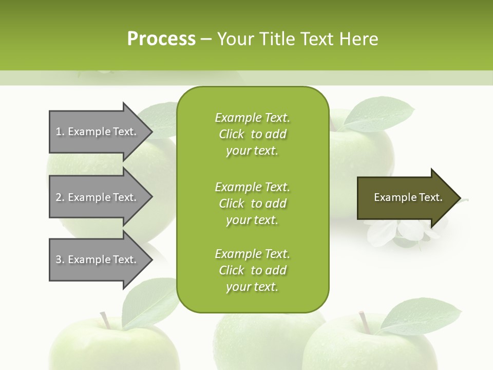 Food Breakfast Green PowerPoint Template