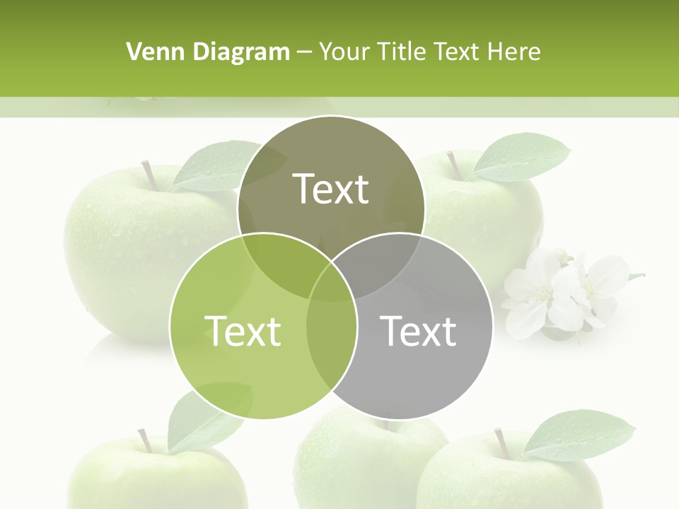 Food Breakfast Green PowerPoint Template