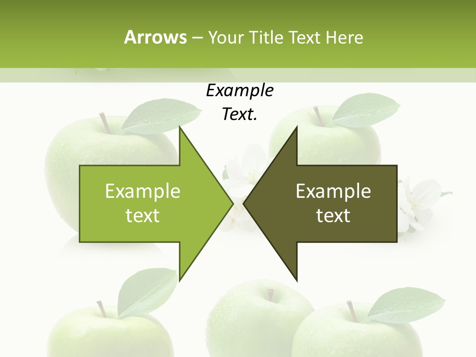 Food Breakfast Green PowerPoint Template