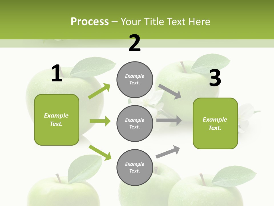 Food Breakfast Green PowerPoint Template