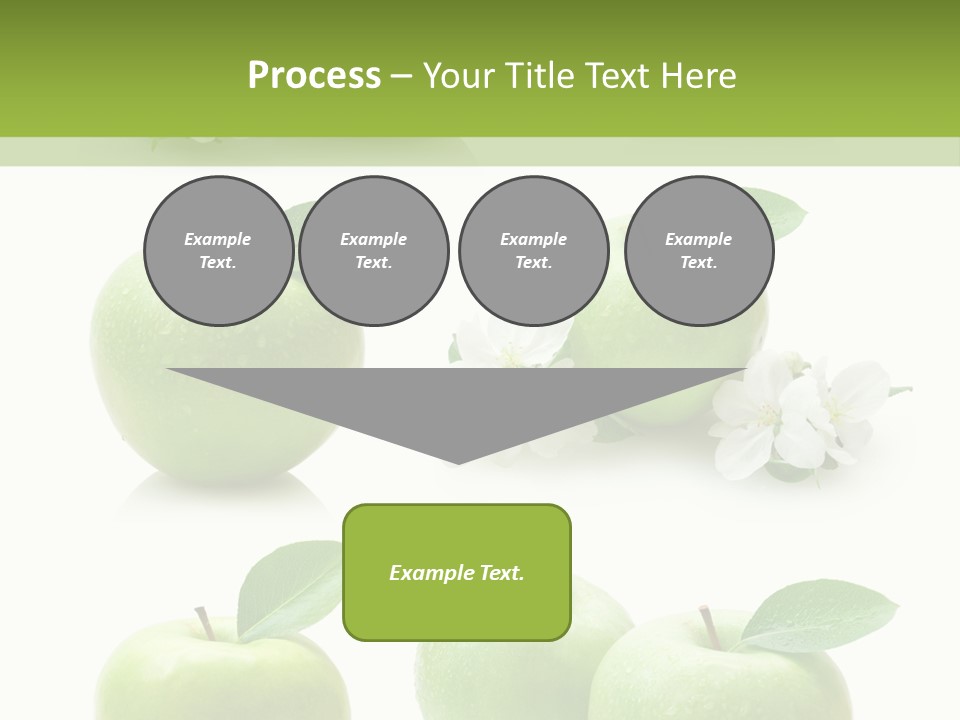 Food Breakfast Green PowerPoint Template
