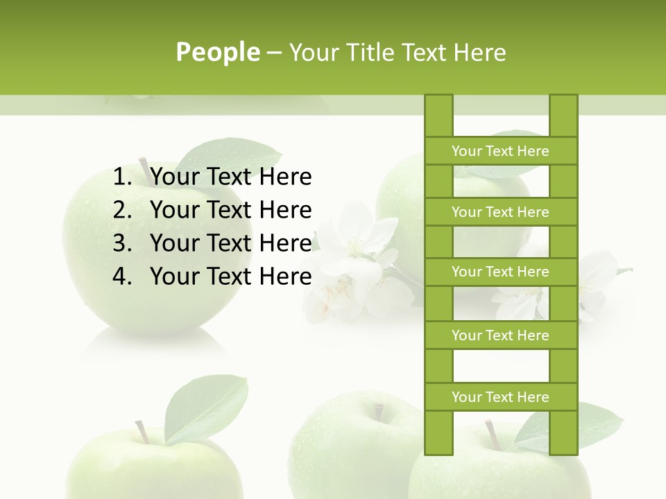 Food Breakfast Green PowerPoint Template