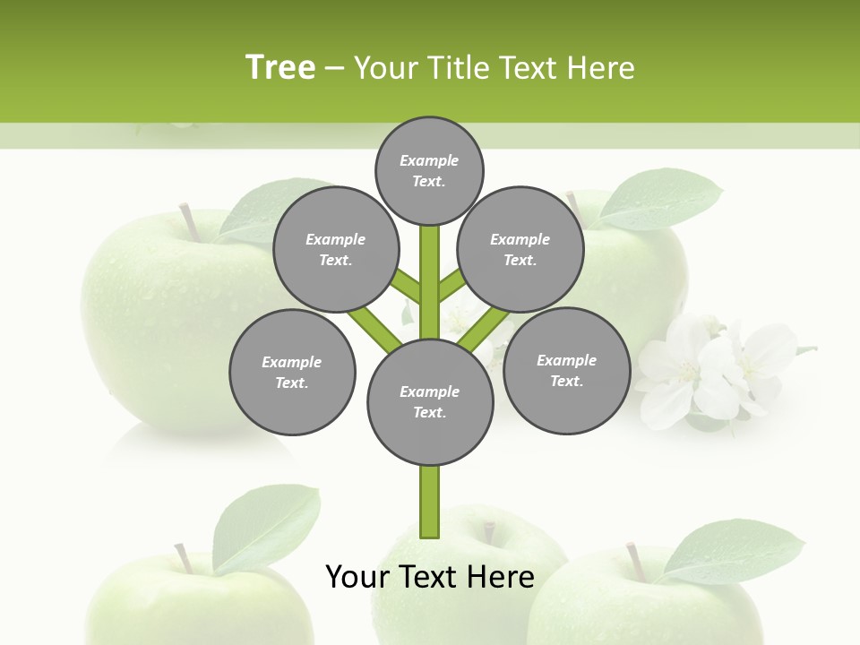 Food Breakfast Green PowerPoint Template