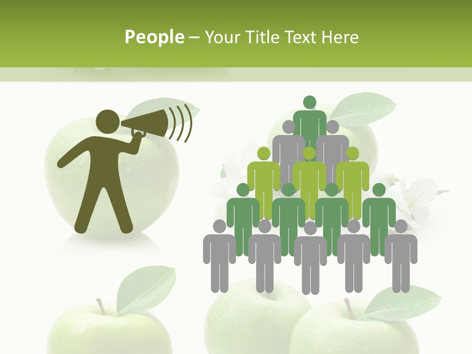 Food Breakfast Green PowerPoint Template