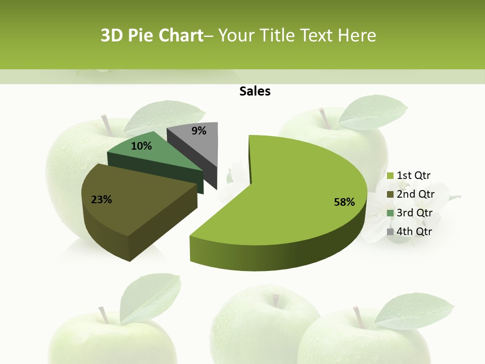 Food Breakfast Green PowerPoint Template