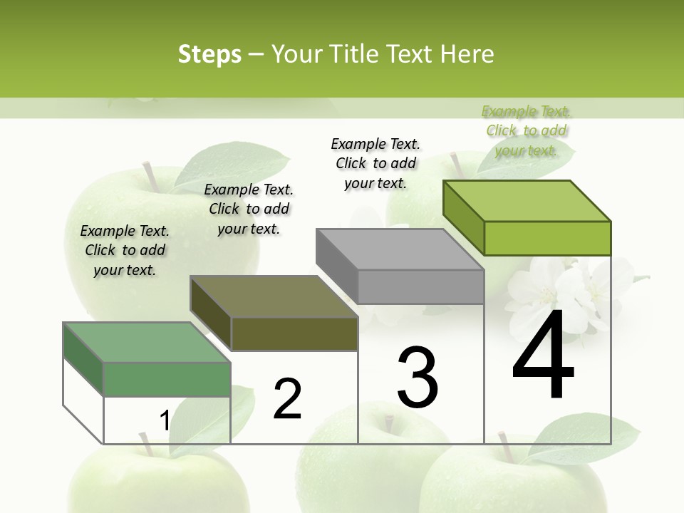 Food Breakfast Green PowerPoint Template