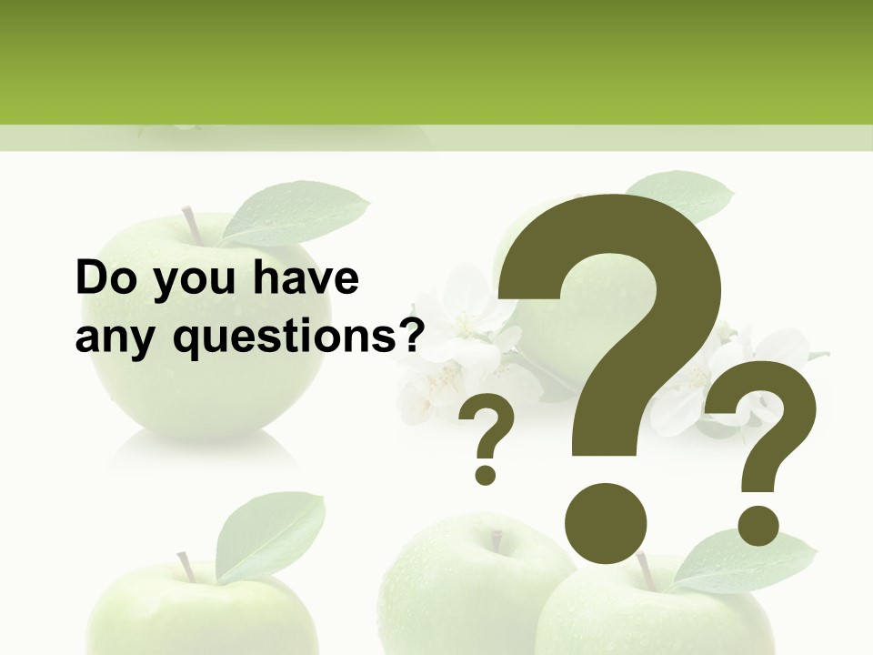 Food Breakfast Green PowerPoint Template