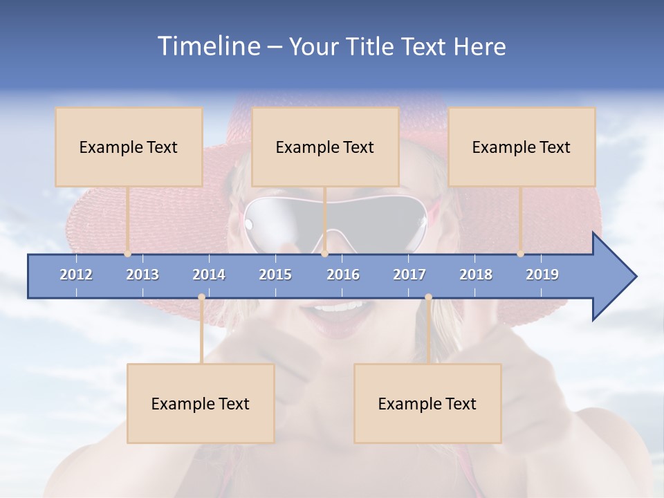 White Fashion Seductive PowerPoint Template