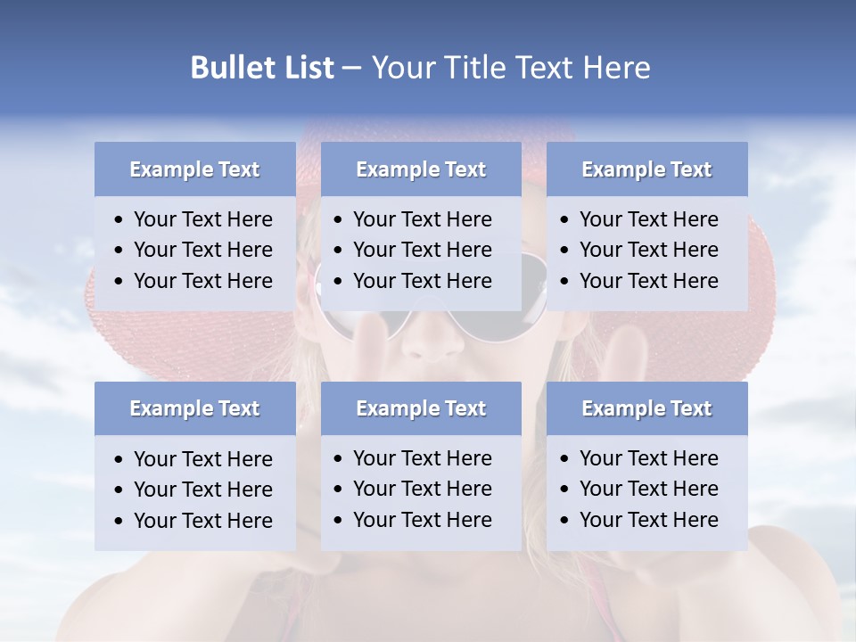 White Fashion Seductive PowerPoint Template