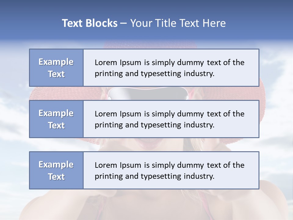 White Fashion Seductive PowerPoint Template