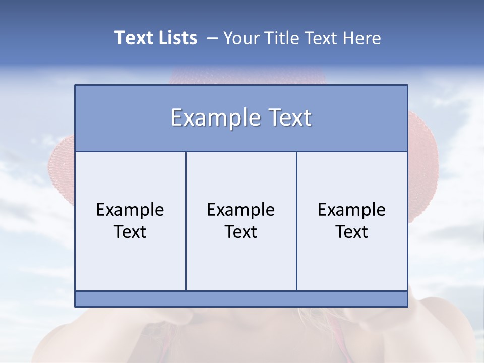 White Fashion Seductive PowerPoint Template