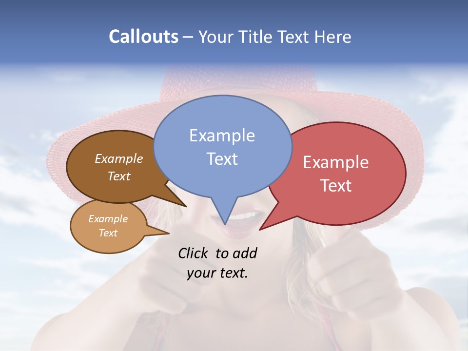 White Fashion Seductive PowerPoint Template