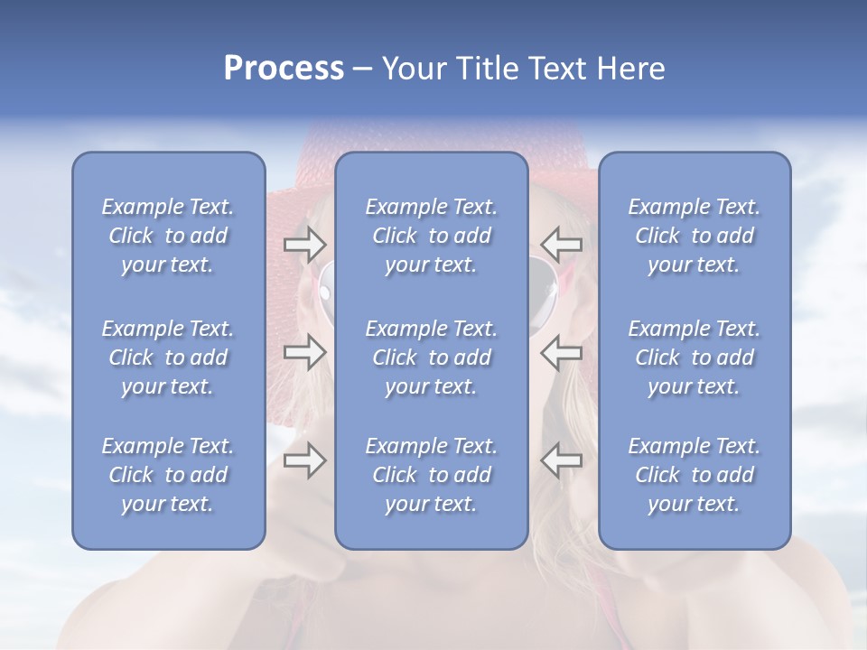 White Fashion Seductive PowerPoint Template