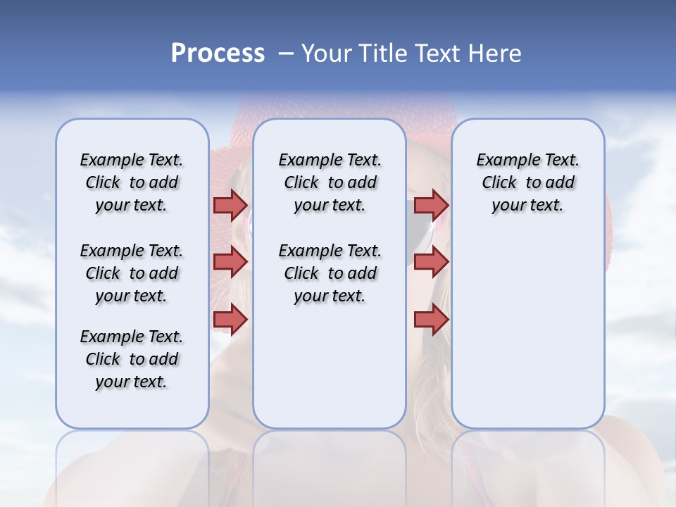 White Fashion Seductive PowerPoint Template