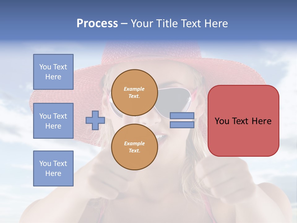 White Fashion Seductive PowerPoint Template