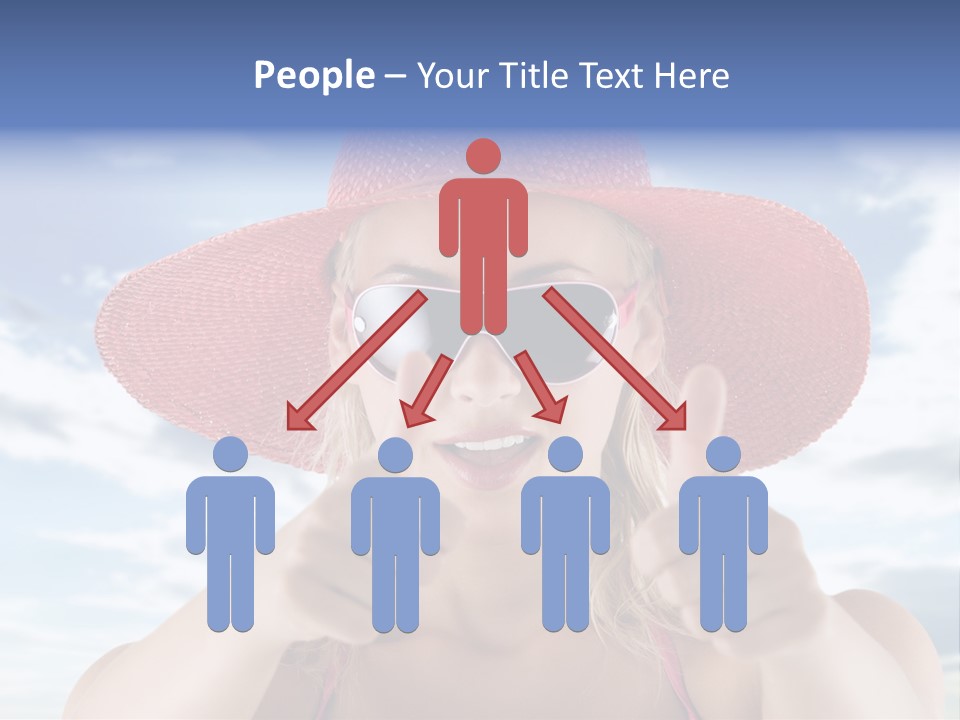 White Fashion Seductive PowerPoint Template