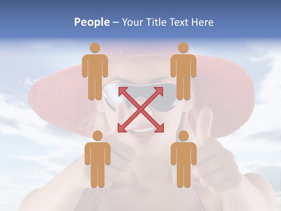 White Fashion Seductive PowerPoint Template