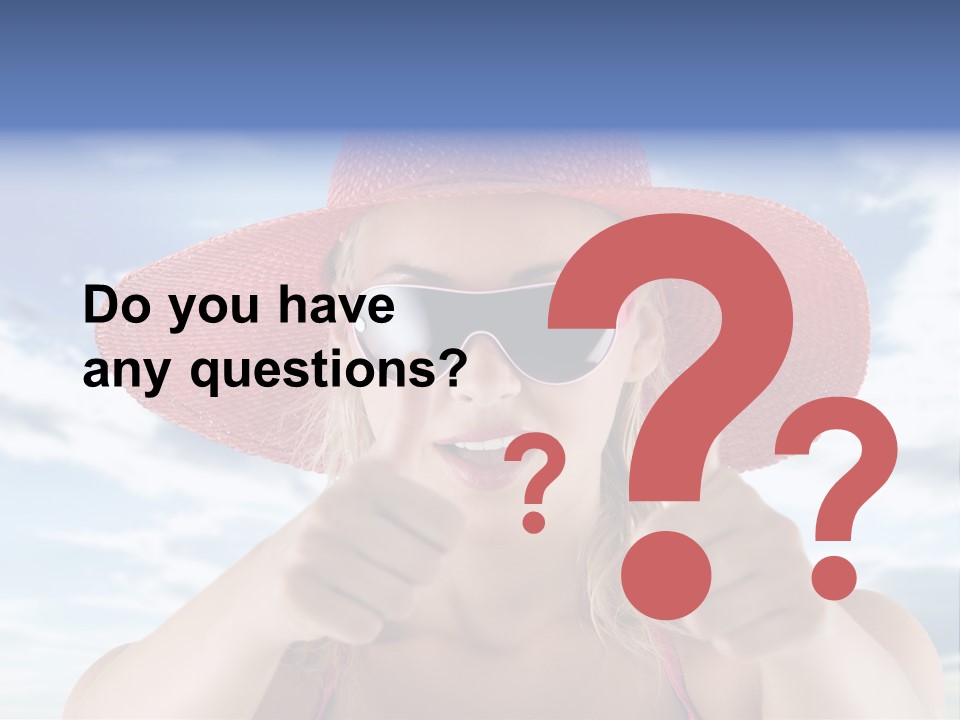 White Fashion Seductive PowerPoint Template