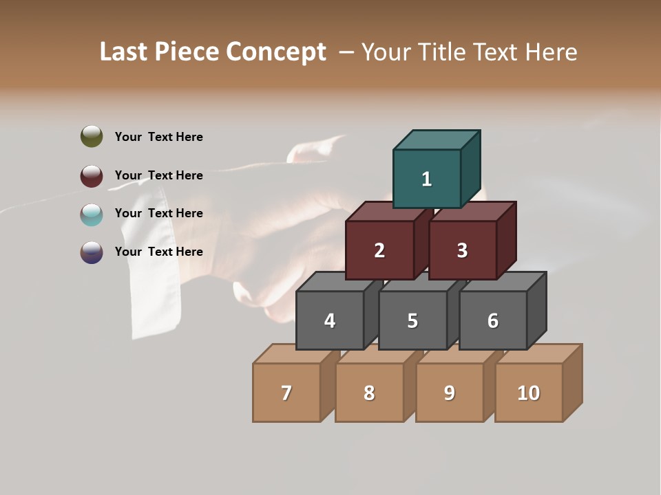 Partnership Negotiating Gesturing PowerPoint Template