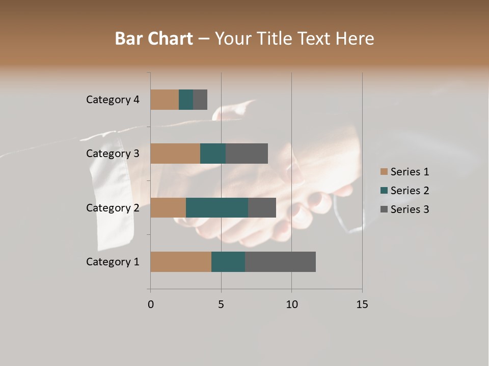 Partnership Negotiating Gesturing PowerPoint Template