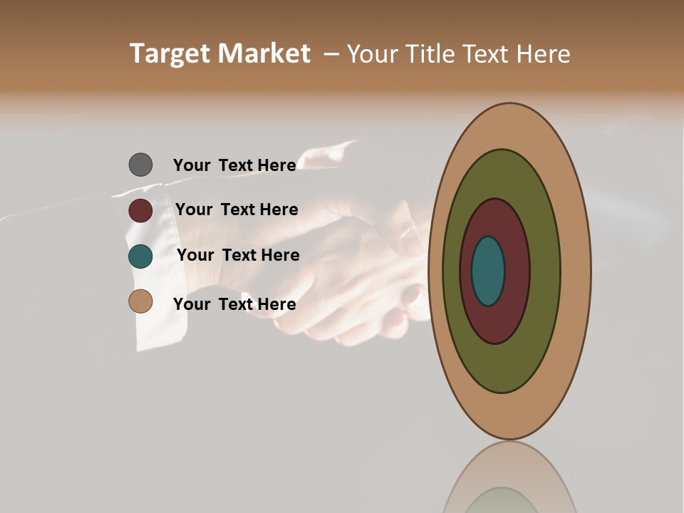 Partnership Negotiating Gesturing PowerPoint Template