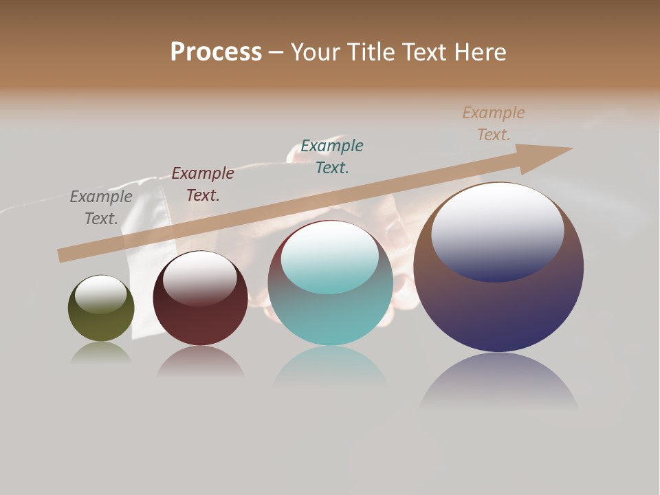 Partnership Negotiating Gesturing PowerPoint Template