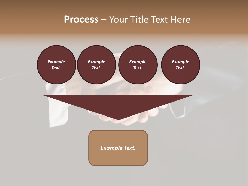 Partnership Negotiating Gesturing PowerPoint Template