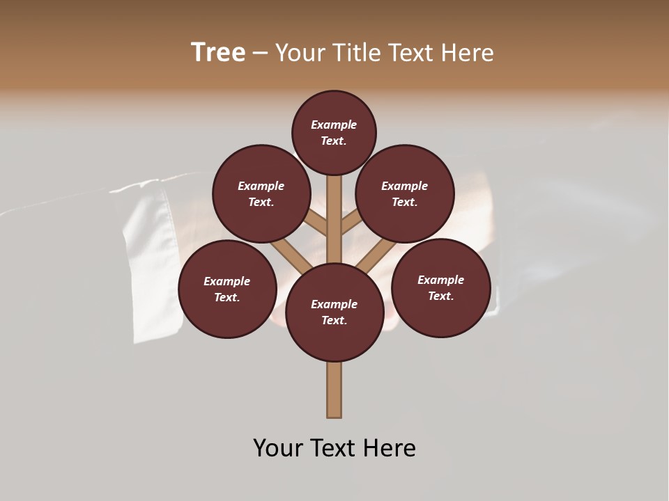 Partnership Negotiating Gesturing PowerPoint Template