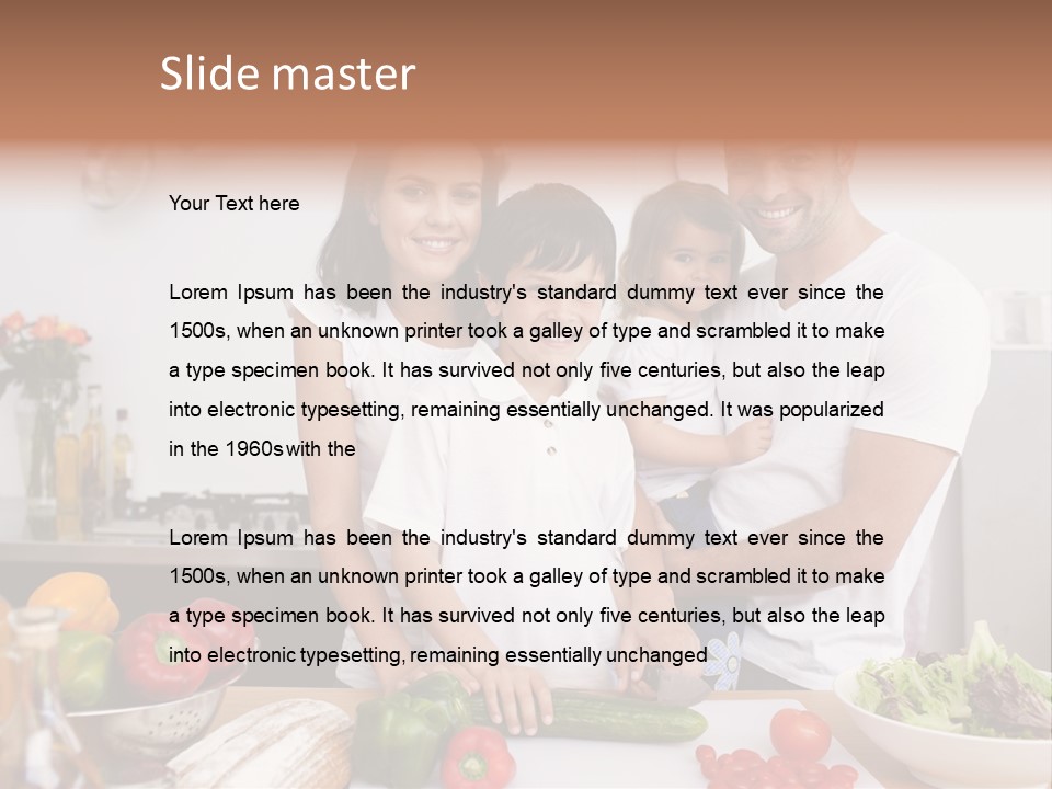 Peppers Adorable Preparing PowerPoint Template