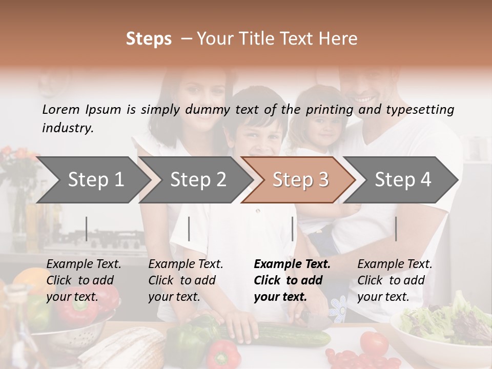 Peppers Adorable Preparing PowerPoint Template