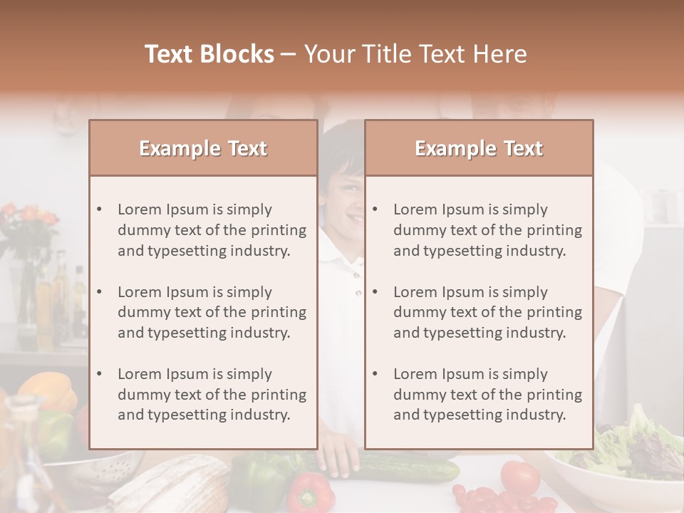 Peppers Adorable Preparing PowerPoint Template