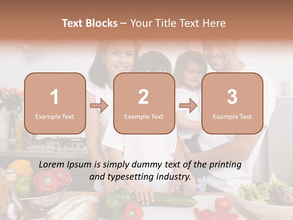 Peppers Adorable Preparing PowerPoint Template