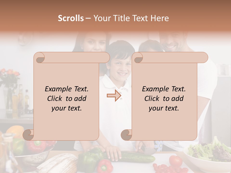 Peppers Adorable Preparing PowerPoint Template