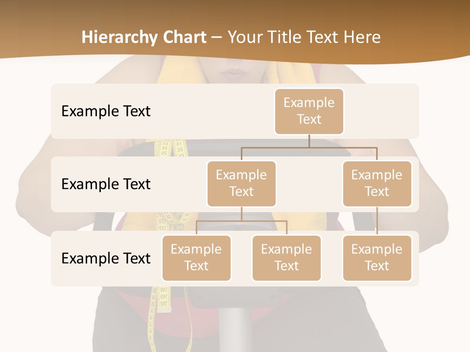 Caucasian Weight Sexy PowerPoint Template