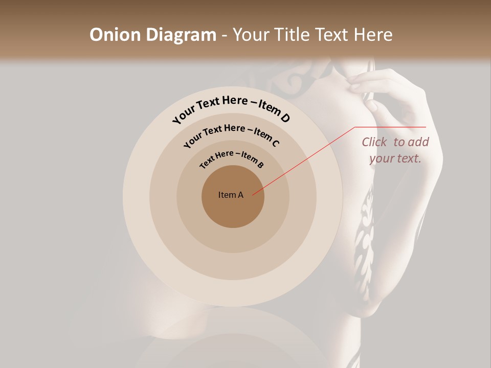 Fashion Paint Rose PowerPoint Template