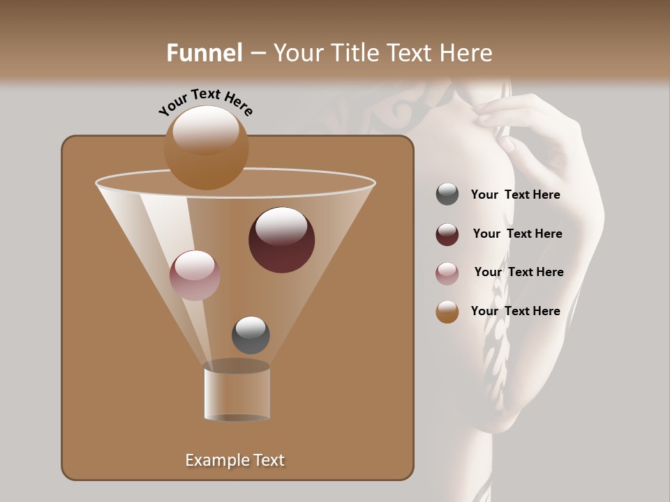 Fashion Paint Rose PowerPoint Template