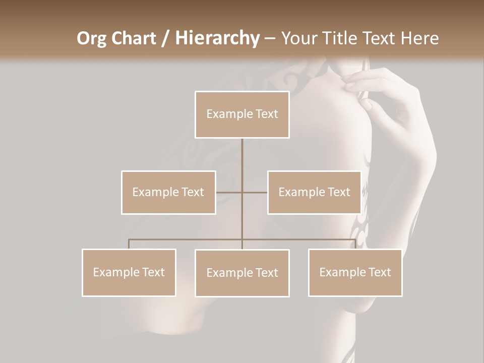 Fashion Paint Rose PowerPoint Template