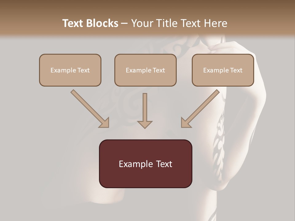 Fashion Paint Rose PowerPoint Template