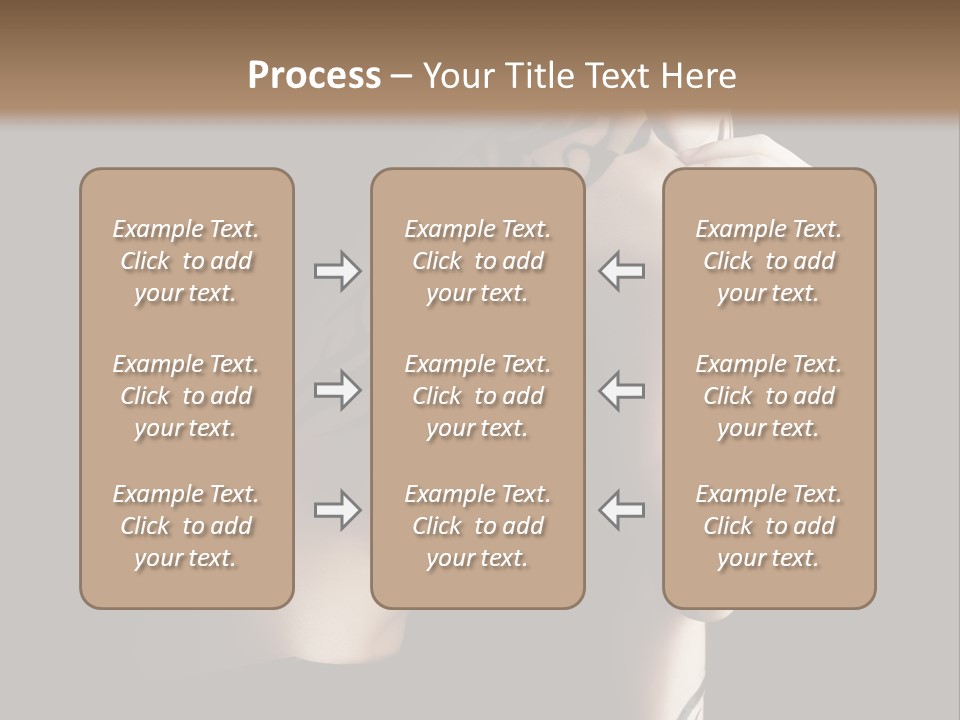 Fashion Paint Rose PowerPoint Template