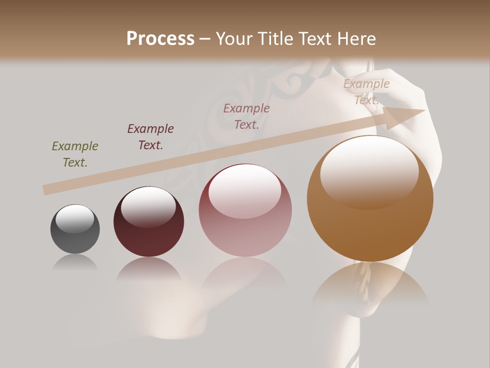 Fashion Paint Rose PowerPoint Template