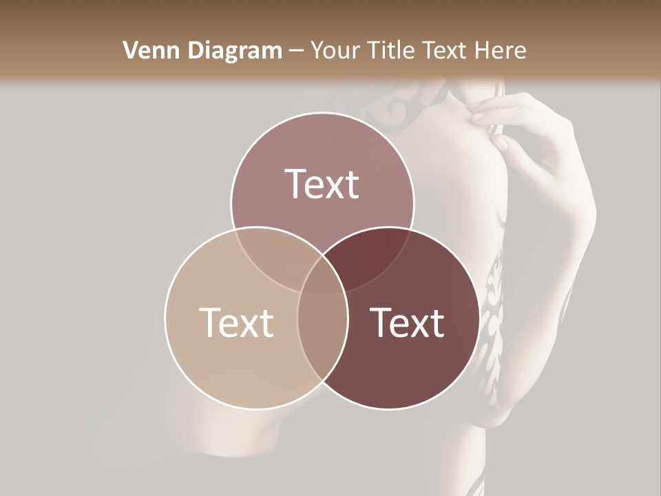 Fashion Paint Rose PowerPoint Template