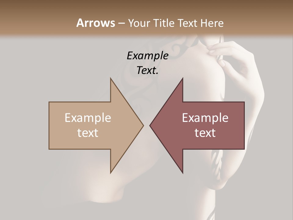 Fashion Paint Rose PowerPoint Template