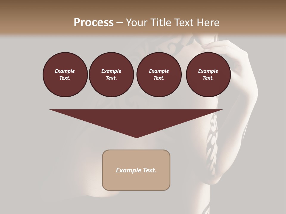 Fashion Paint Rose PowerPoint Template