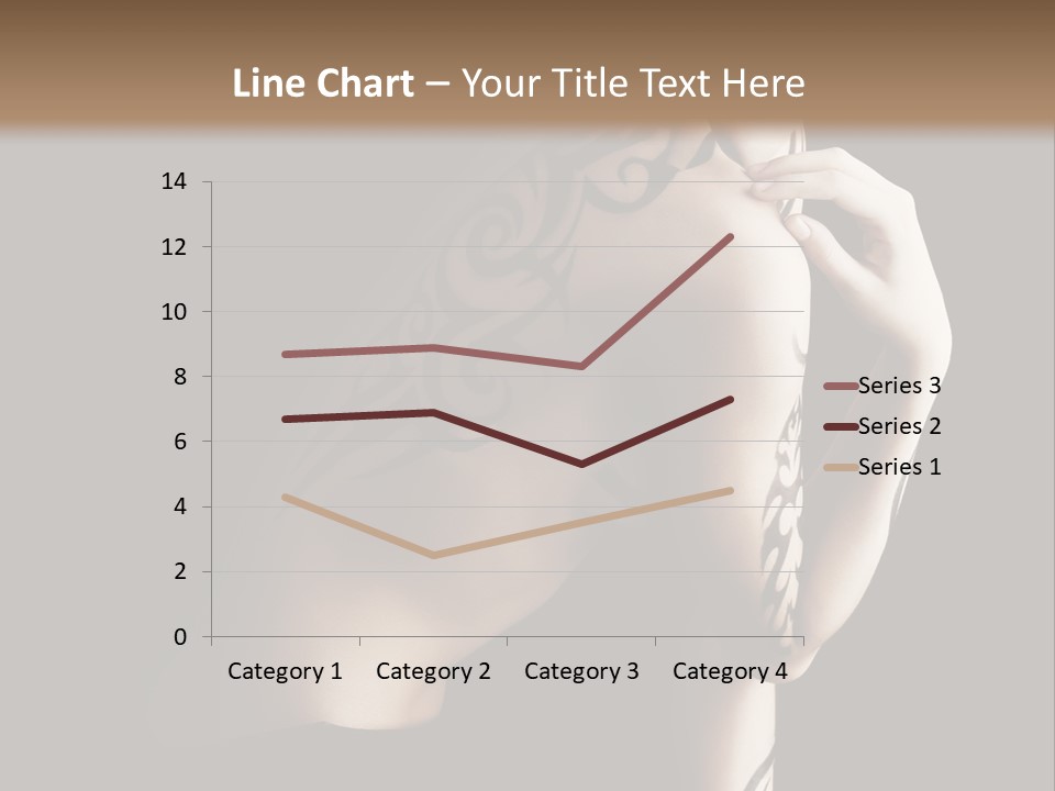 Fashion Paint Rose PowerPoint Template